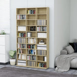 Cd-Kast 102X16X177,5 Cm Bewerkt Hout