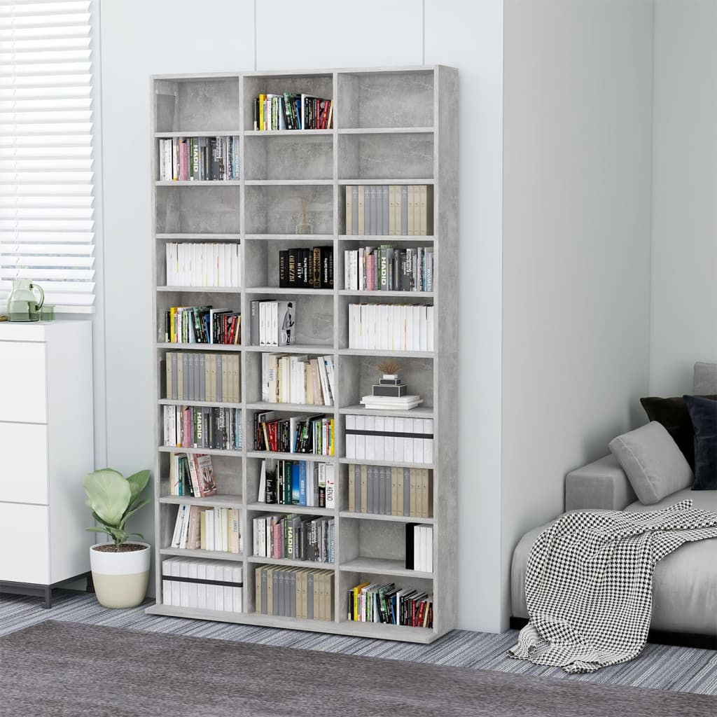 Cd-Kast 102X16X177,5 Cm Bewerkt Hout