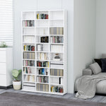 Cd-Kast 102X16X177,5 Cm Bewerkt Hout