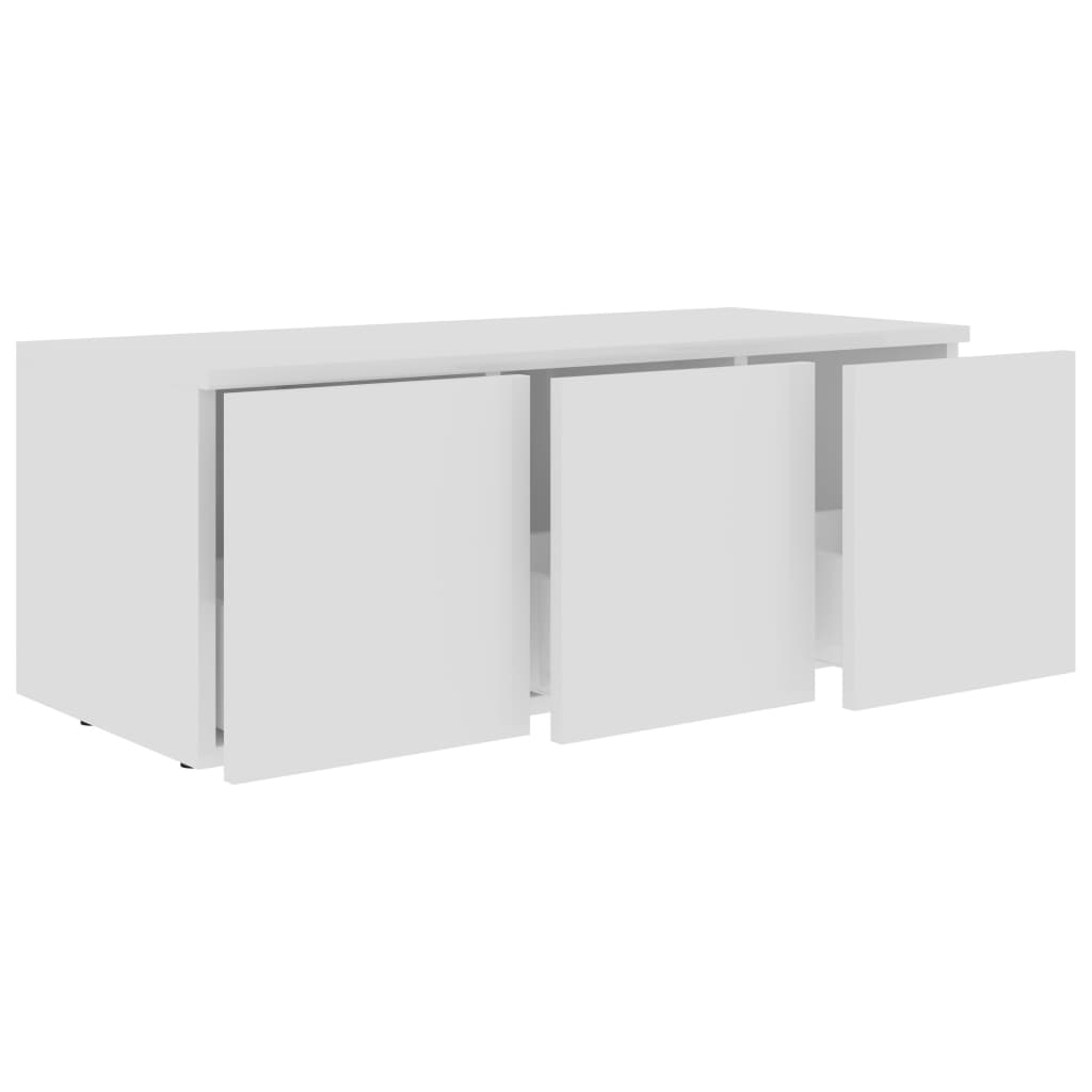 Tv-Meubel 80X34X30 Cm Bewerkt Hout
