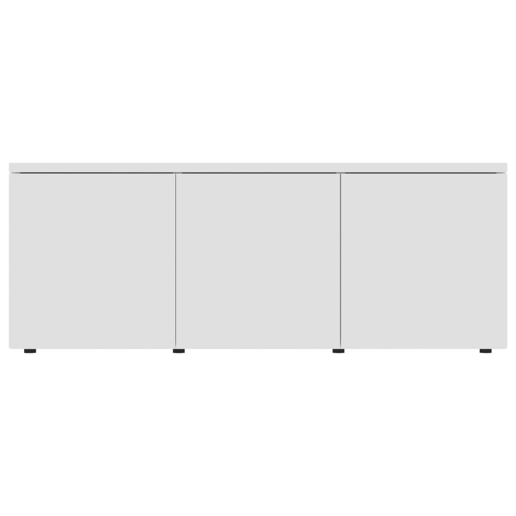 Tv-Meubel 80X34X30 Cm Bewerkt Hout