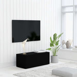 Tv-Meubel 80X34X30 Cm Bewerkt Hout