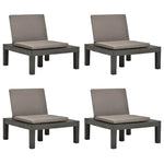 Loungestoelen Met Kussens Kunststof