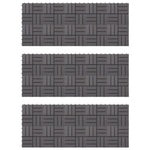 Terrastegels 20 St Verticaal Patroon 30X30 Cm Acaciahout