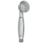 Badkraan Tweeknops En Handdouche Chroom Wit