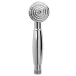 Badkraan Tweeknops En Handdouche Chroom Wit