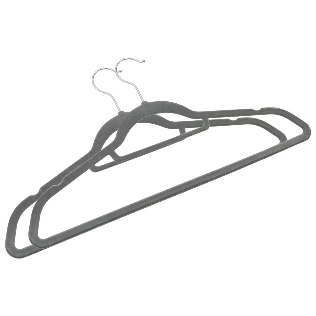 20-Delige Kledinghangerset Anti-Slip Fluweel