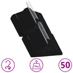 20-Delige Kledinghangerset Anti-Slip Fluweel