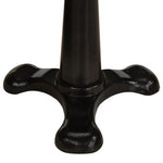 Barkrukken 2 St Echt Leer En Gietijzer Bruin