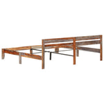 Bedframe Zonder Matras Massief Hout