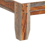 Bedframe Zonder Matras Massief Hout