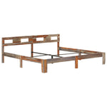 Bedframe Zonder Matras Massief Hout