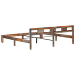 Bedframe Zonder Matras Massief Hout