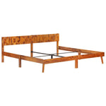 Bedframe Zonder Matras Massief Hout