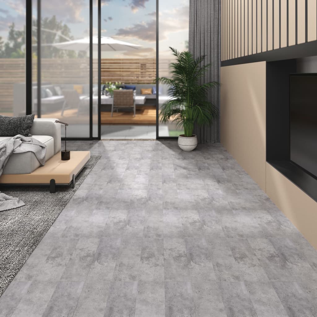 Vloerplanken Zelfklevend 4,46 M² 3 Mm Pvc Washed Eiken