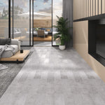Vloerplanken Niet-Zelfklevend 5,26 M² 2 Mm Pvc Cement