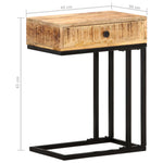 Bijzettafel U-Vormig 45X30X61 Cm