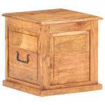 Kist 40X40X40 Cm Massief Acaciahout