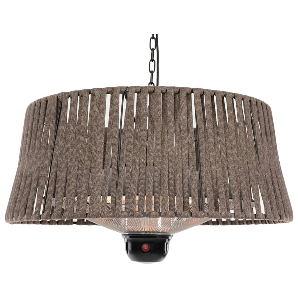 Sunred Hangende Verwarmer Artix Corda 1800 W Halogeen Bruin