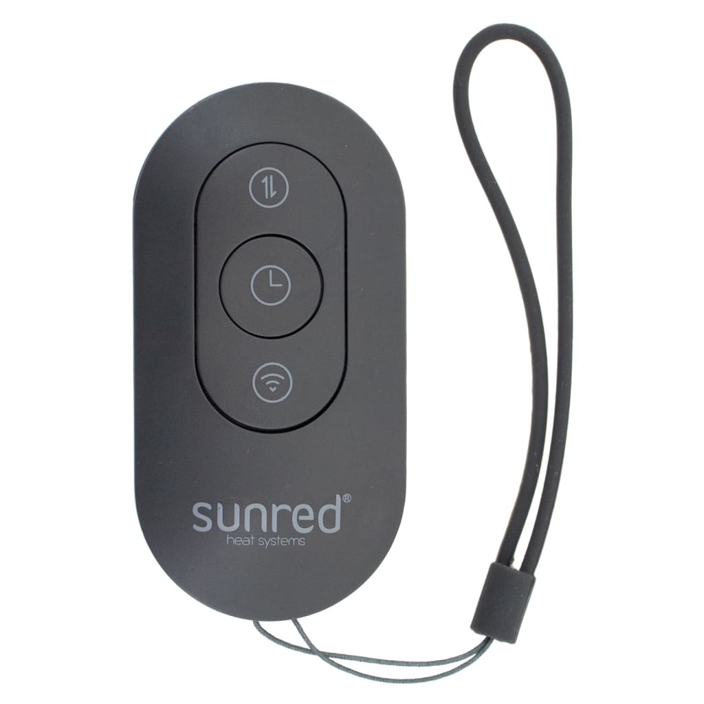 Sunred Heater Moderna Artix Ultra Smart Hangend 2000 W Roségoud Zwart