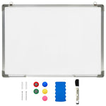 Whiteboard Magnetisch Staal Wit