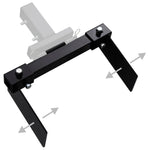 Sneeuwploegadapter Voor Gazonmaaier Zwart