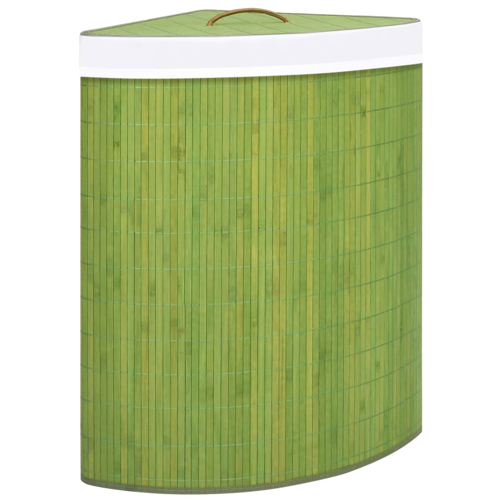 Hoekwasmand 60 L Bamboe