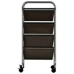 Opbergtrolley Met 4 Lades Mobiel Kunststof