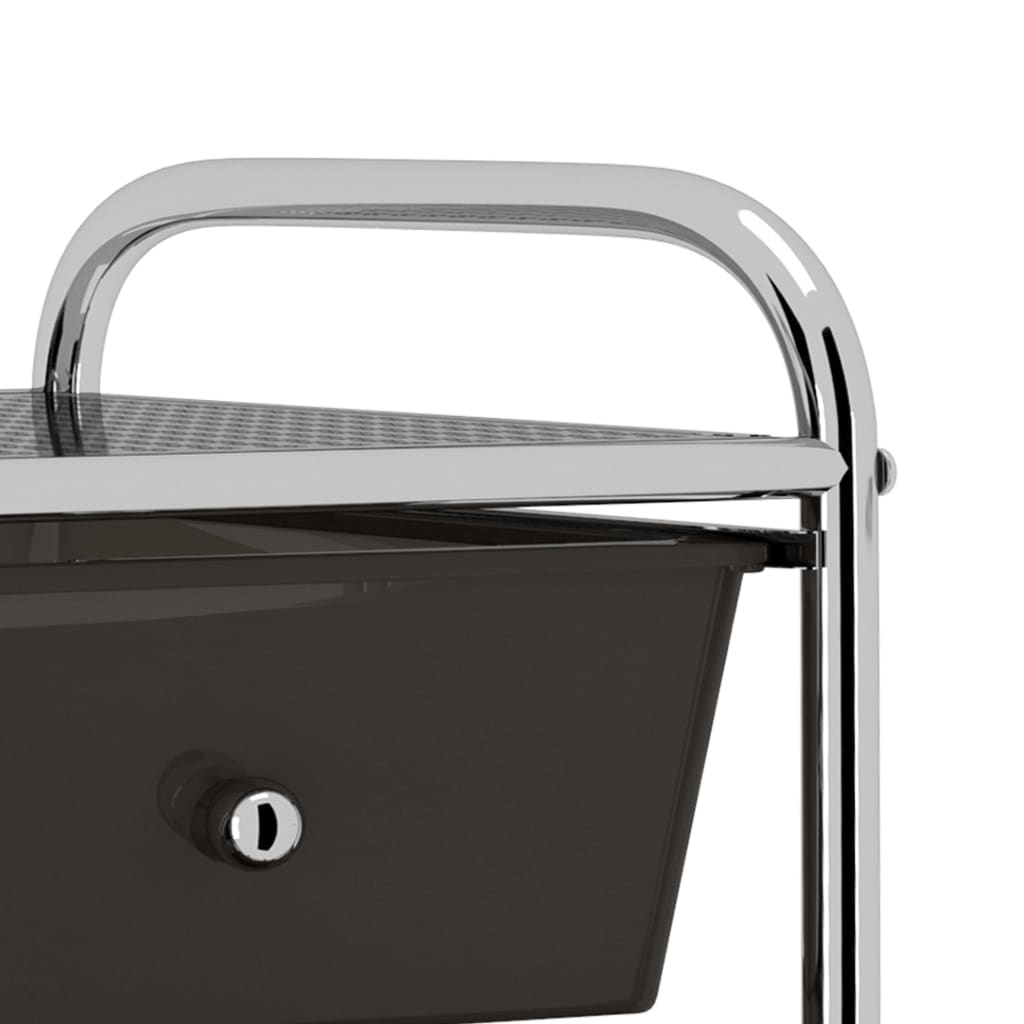 Opbergtrolley Met 4 Lades Mobiel Kunststof