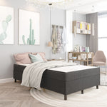 Boxspring Stof Donkergrijs