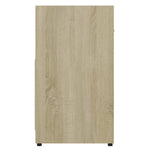 Badkamerkast 60X33X61 Cm Bewerkt Hout Sonoma Eikenkleurig