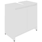 Badkamerkast 60X33X61 Cm Bewerkt Hout