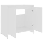 Badkamerkast 60X33X61 Cm Bewerkt Hout