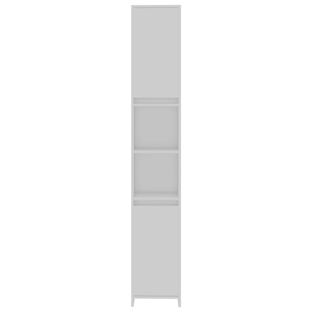 Badkamerkast 30X30X183,5 Cm Bewerkt Hout