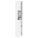Badkamerkast 32X25,5X190 Cm Bewerkt Hout