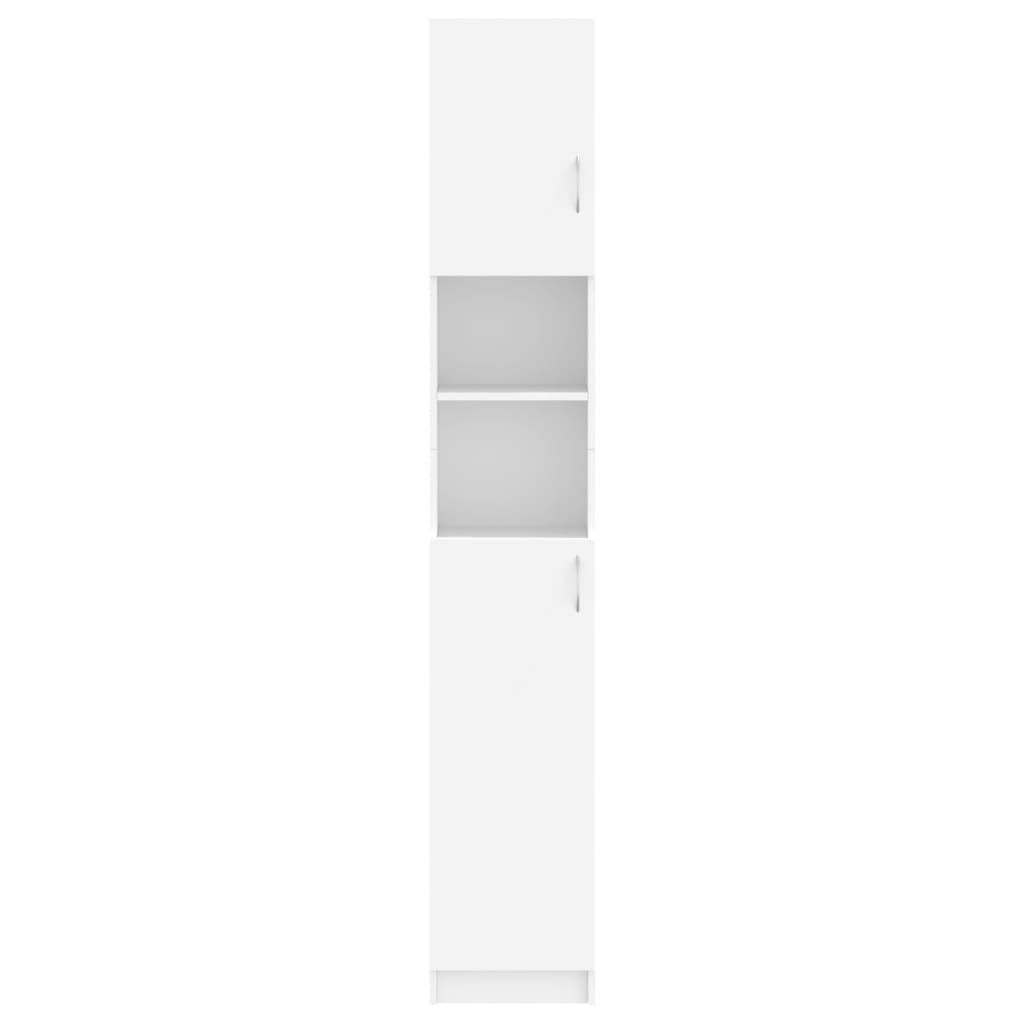 Badkamerkast 32X25,5X190 Cm Bewerkt Hout