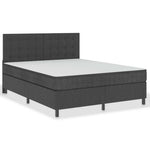 Boxspring Stof Donkergrijs