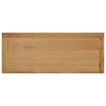 Wijnkast Voor 11 Flessen 80X32X80 Cm Massief Eikenhout