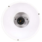 Plafondlamp Industrieel E27 Mangohout Wit