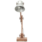 Bureaulamp Industrieel Rond E27 58X18X90 Cm Zilverkleurig