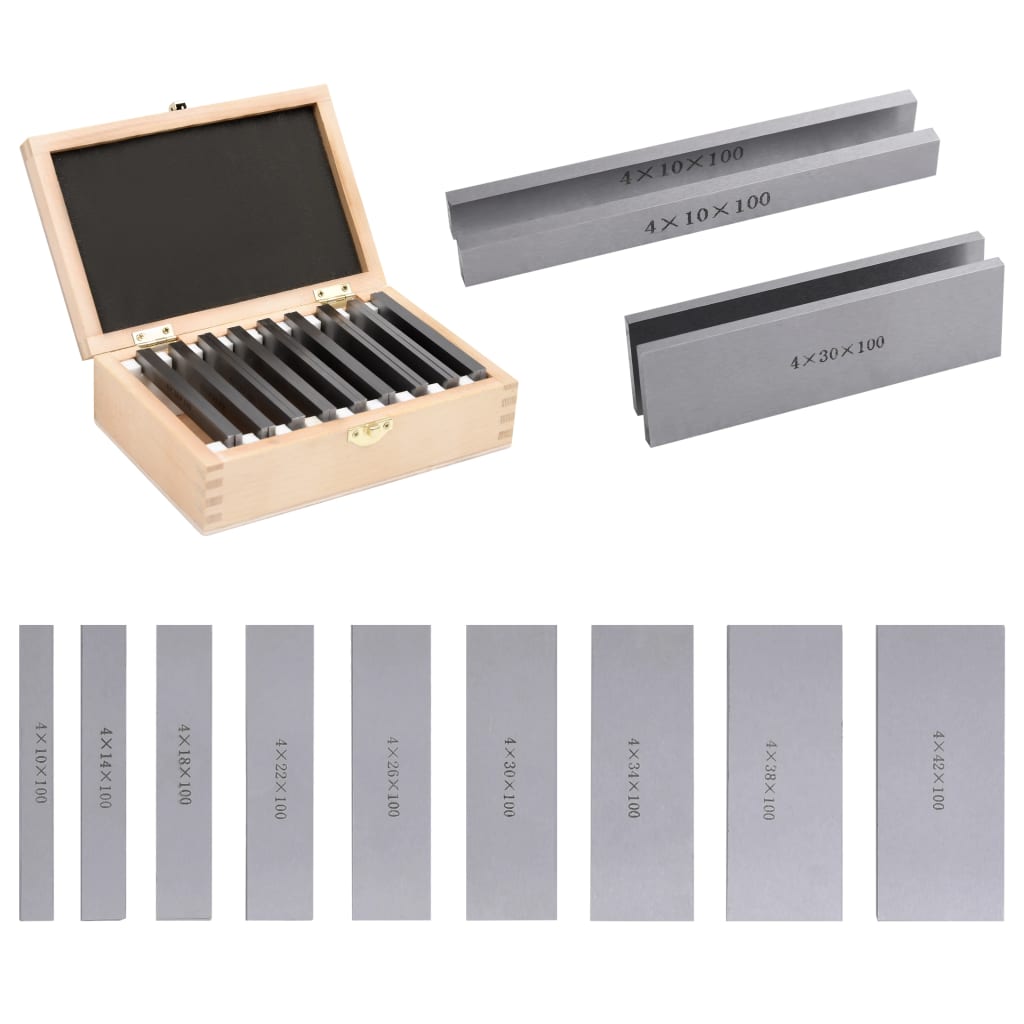 Parallelplaatjes 10-42 Mm