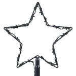 Kegelkerstboom 330 Meerkleurige Led's 100X300 Cm