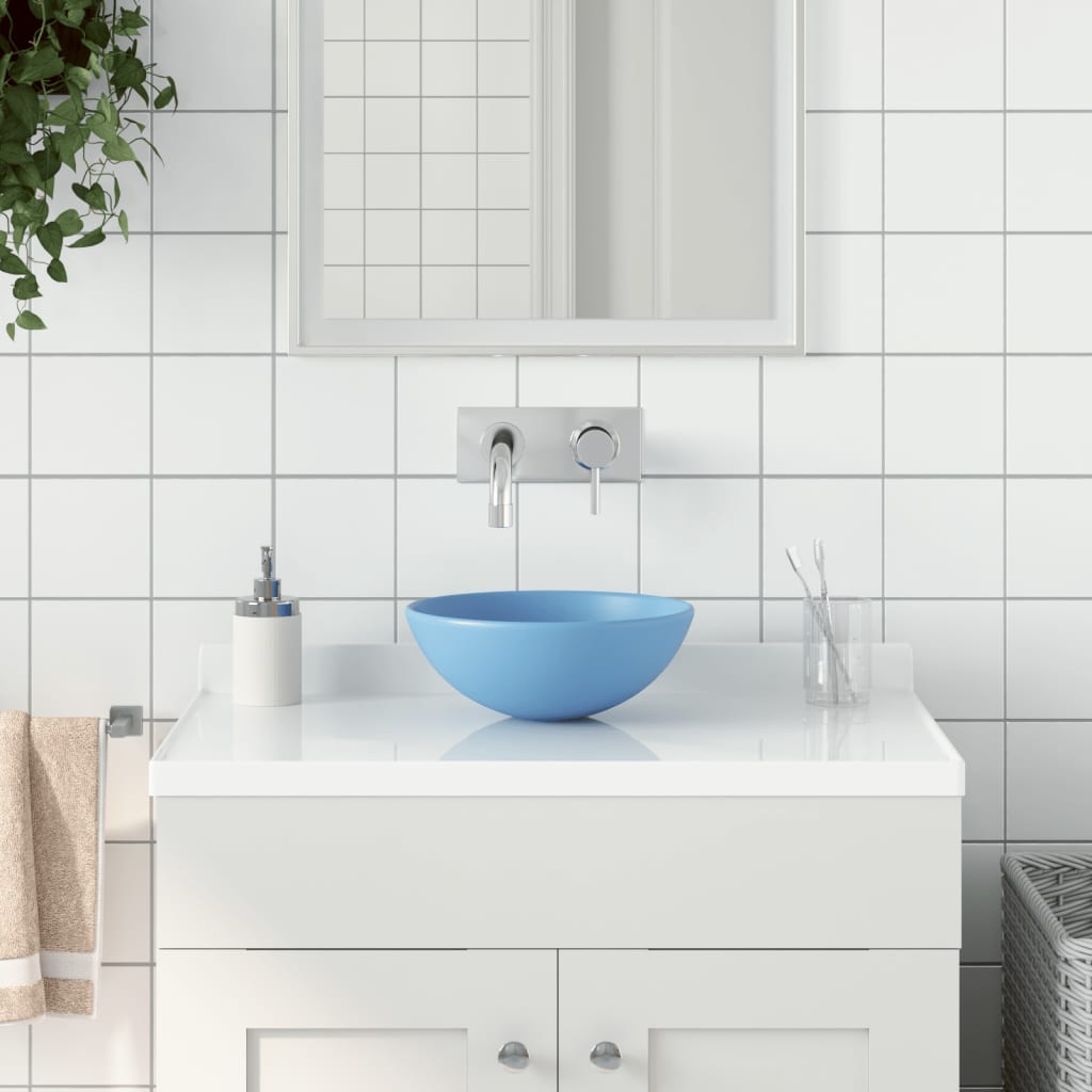 Wastafel Rond Keramiek