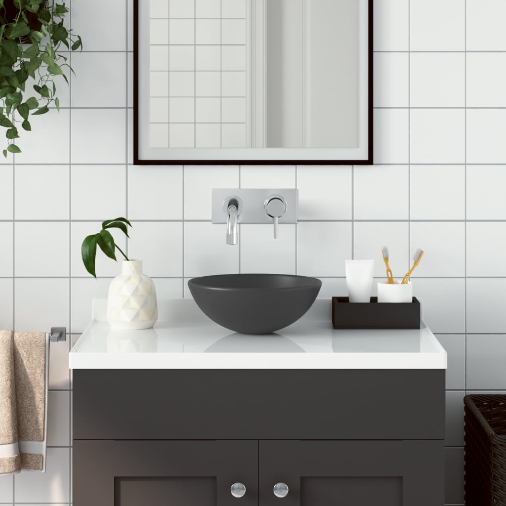 Wastafel Rond Keramiek