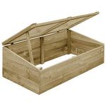 Kweekkassen 2 St 100X50X35 Cm Geïmpregneerd Grenenhout