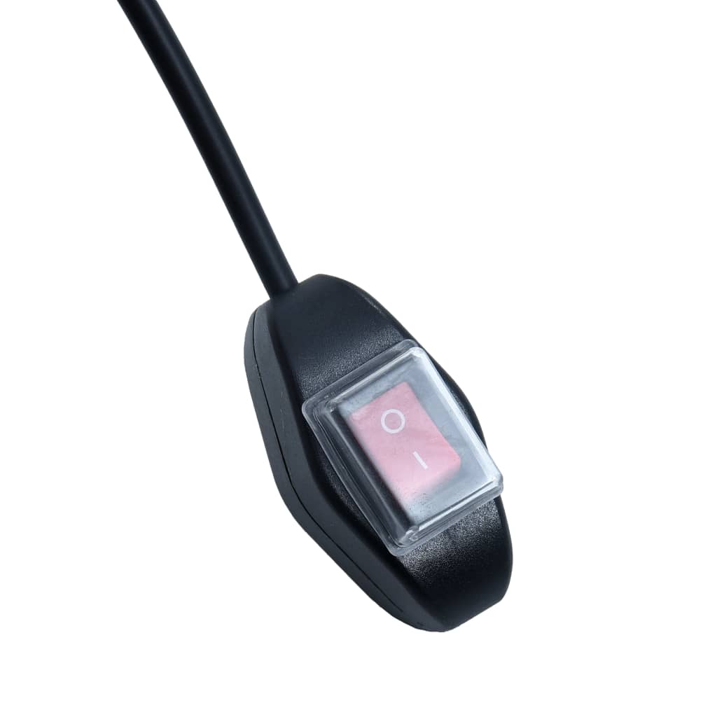 Luifel Handmatig Uittrekbaar Met Led 350X250 Cm Blauw En Wit