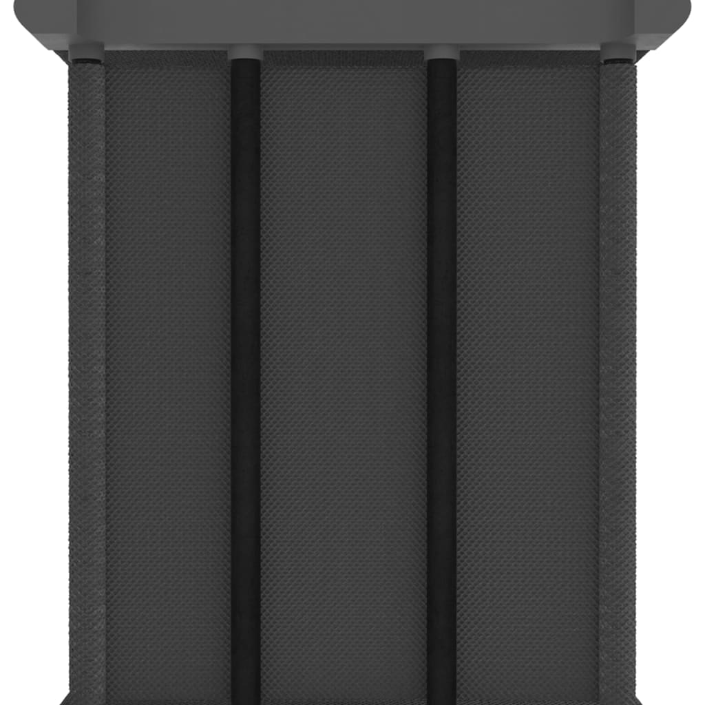 Kast Met 4 Vakken 69X30X72,5 Cm Stof Grijs