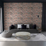 Wandpanelen 3D Rode Baksteen Eps
