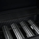 Gasbarbecue 4+1 Kookzone Staal Zwart