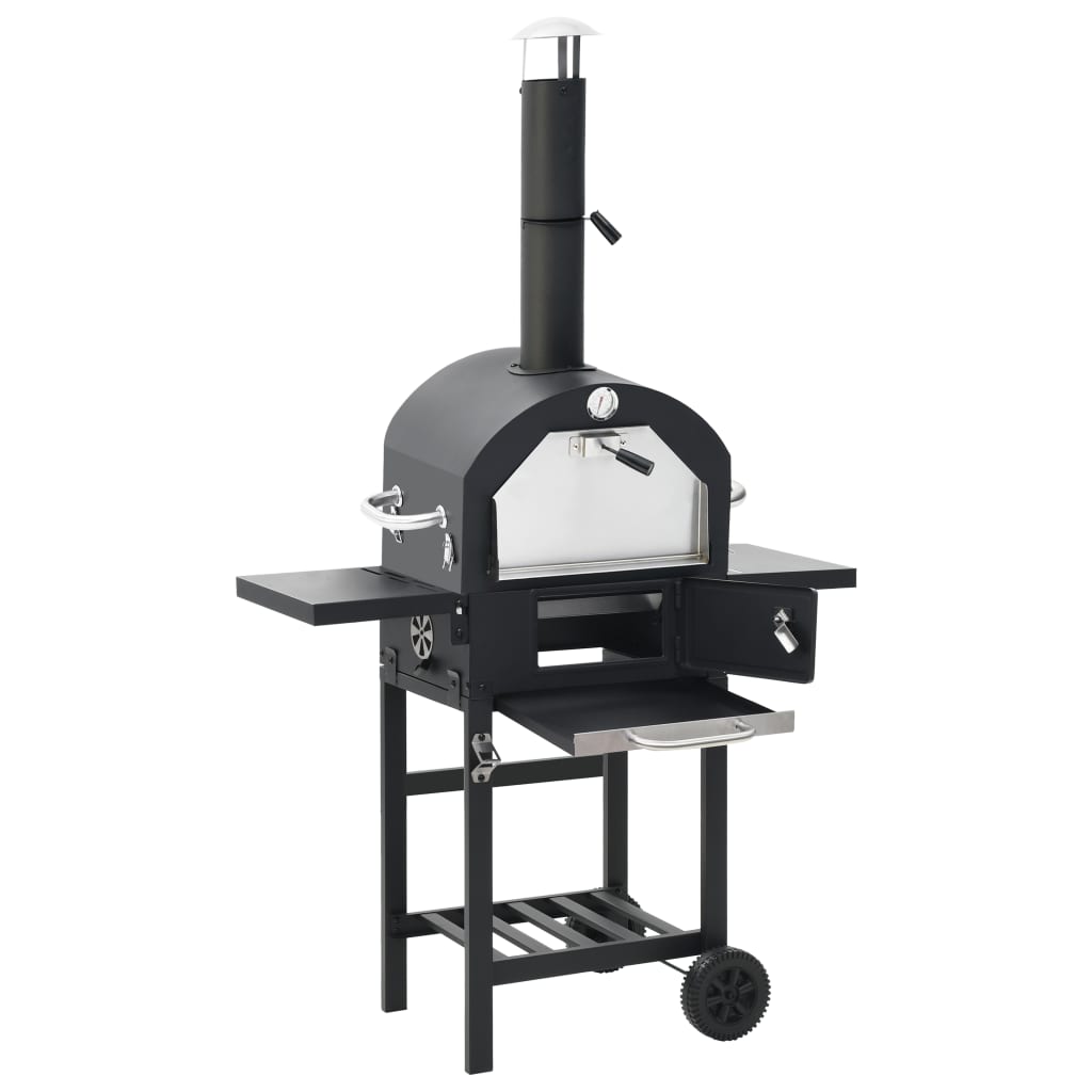 Pizzaoven Met Pizzasteen